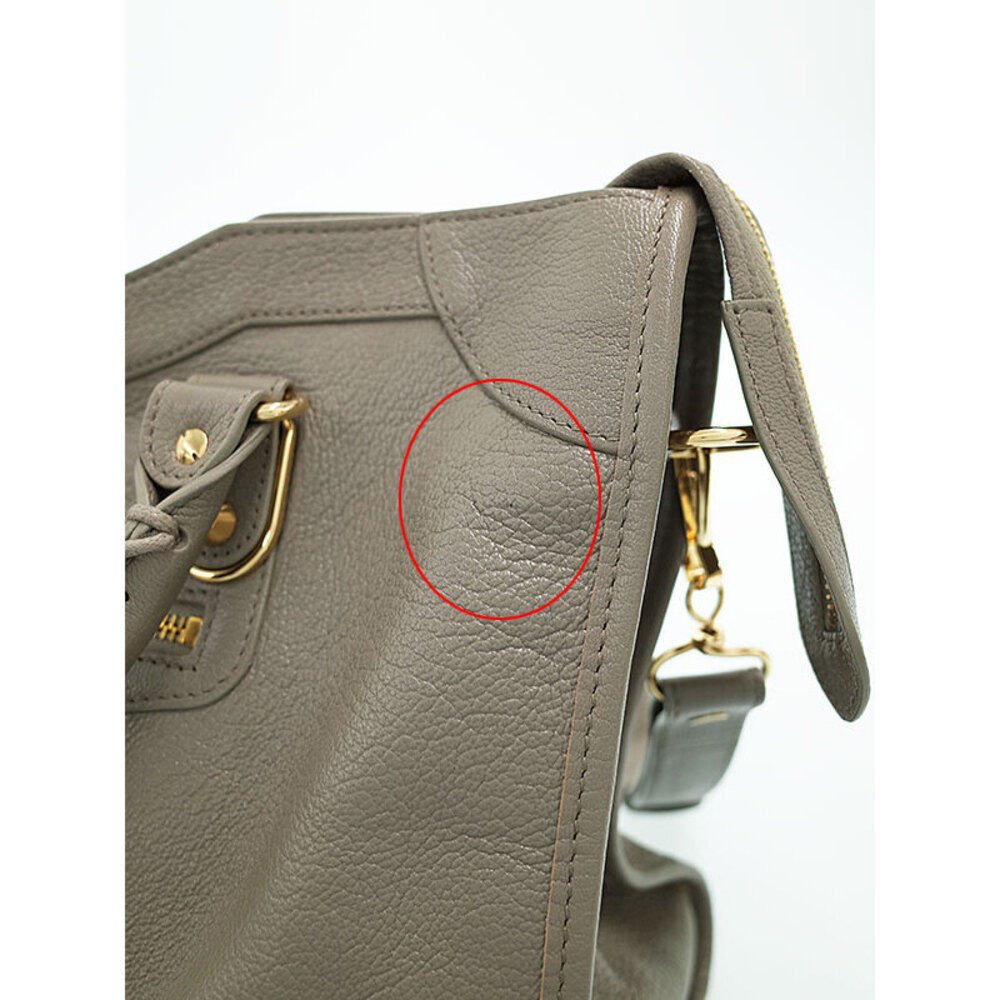 Balenciaga Classic Metallic City Bag - Picture 7 of 9